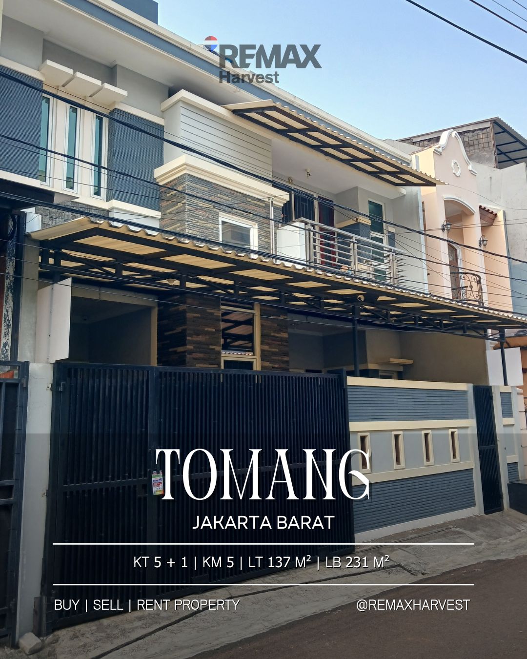 Rumah Tomang Jakarta Barat