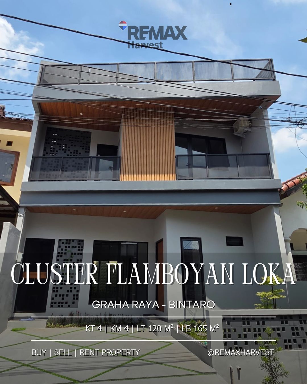 Rumah Cluster Flamboyan Loka Graha Raya