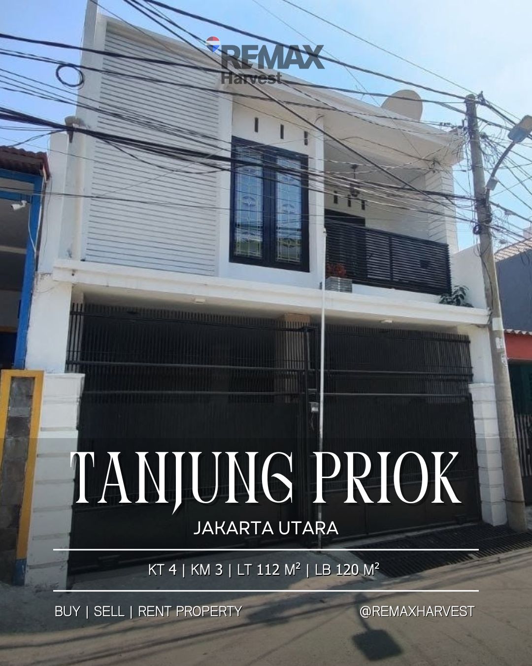 Rumah Minimalis Klasik Tanjung Priok