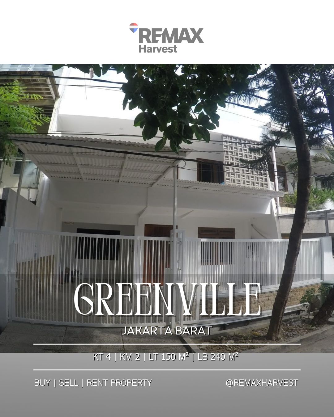 Rumah Greenville Jakarta Barat