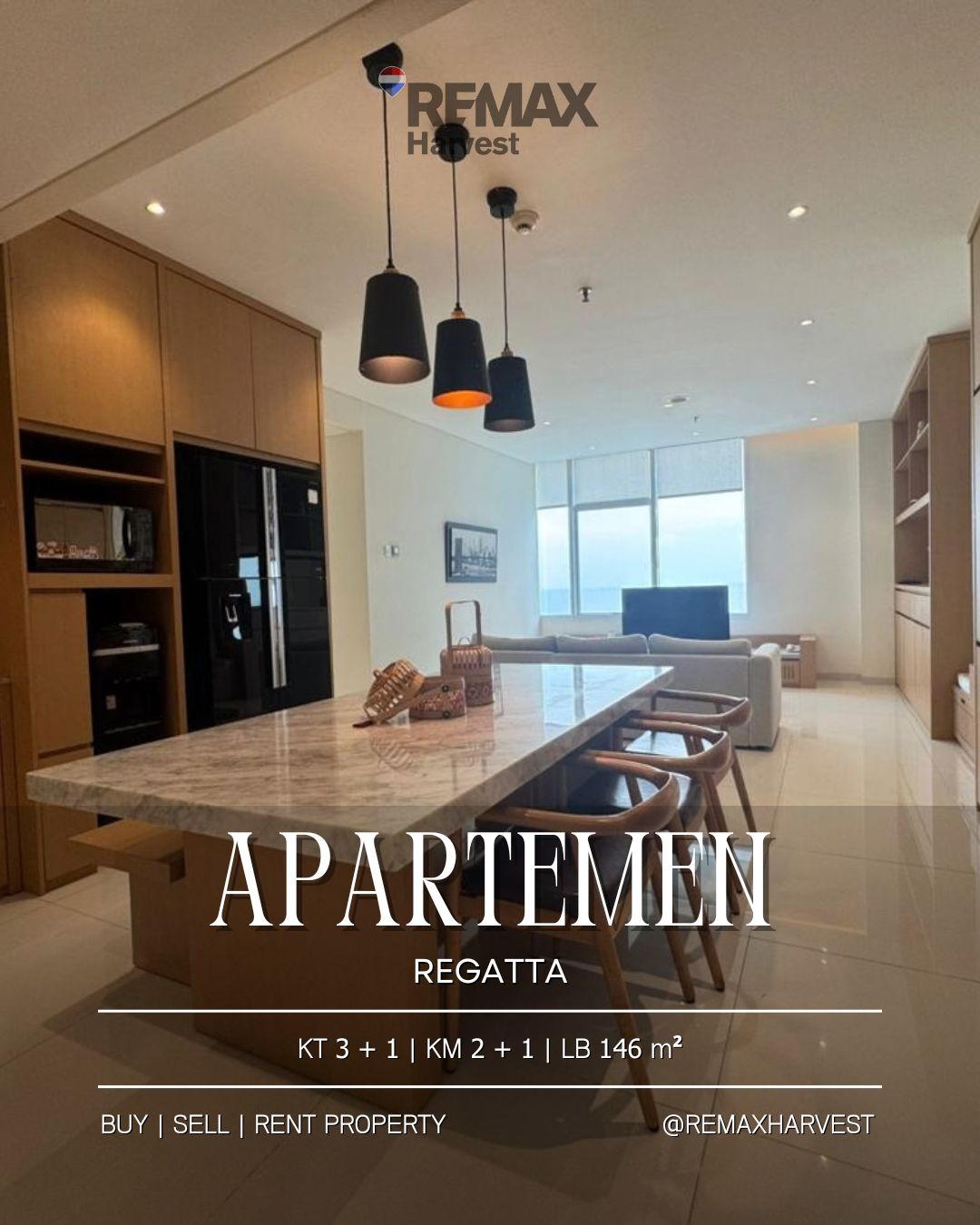 Apartemen Regatta Jakarta Utara