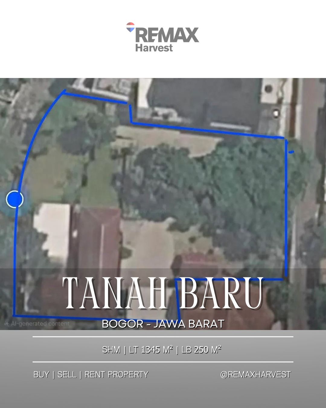 Tanah Bonus Rumah Tanah Baru Bogor