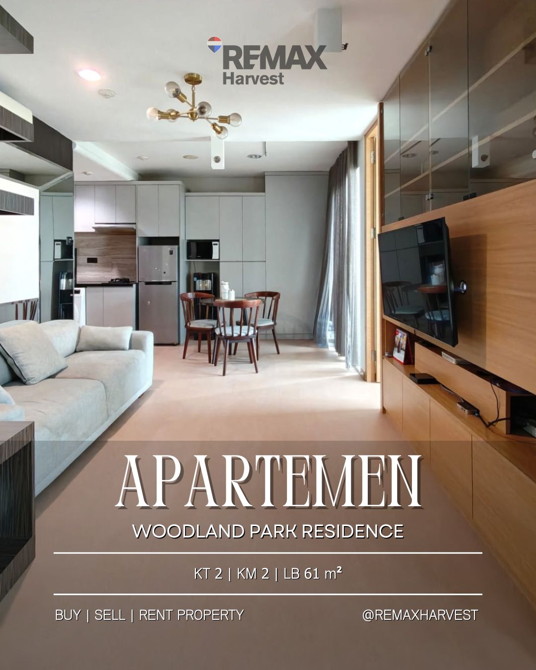 Apartemen Woodland Park Residence