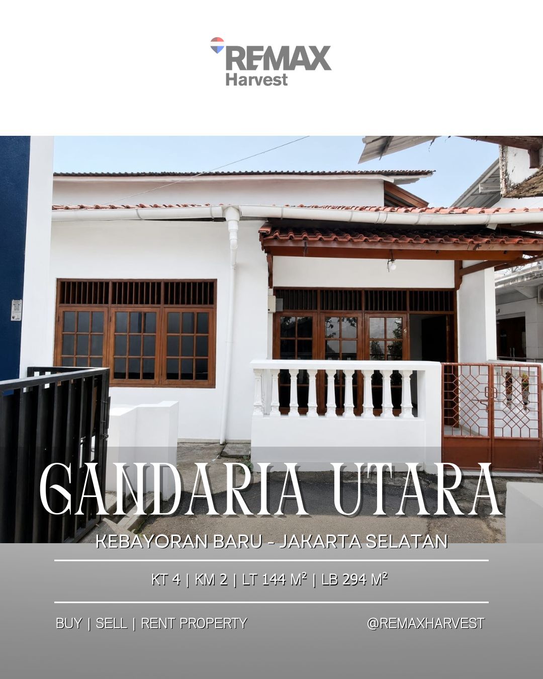 Rumah Gandaria Utara Kebayoran Baru