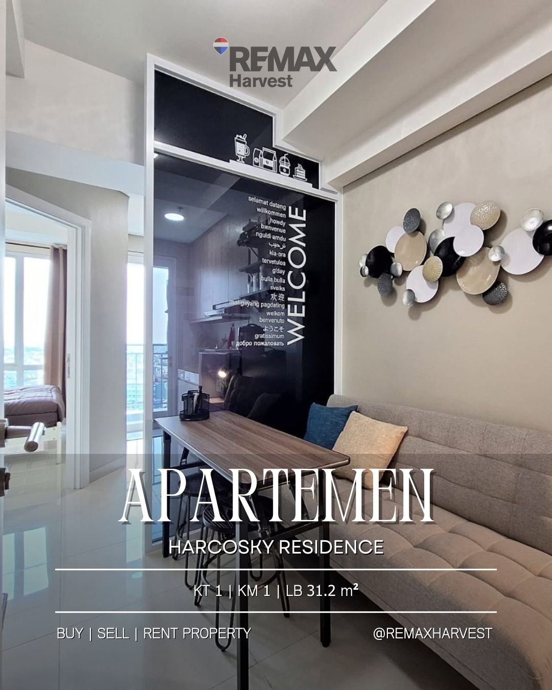 Apartemen Harcosky Residence