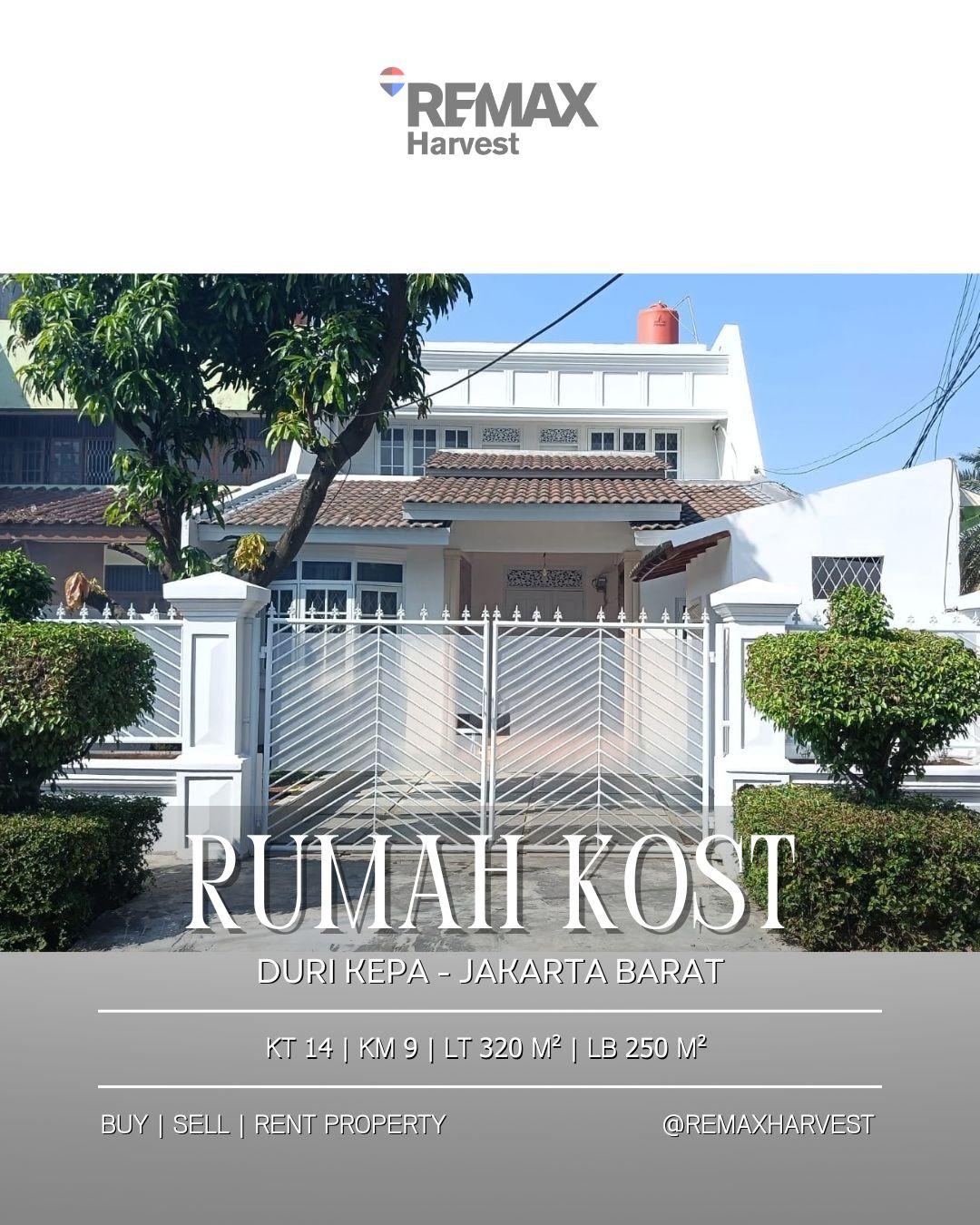 Rumah Kost Strategis Duri Kepa Jakarta Barat